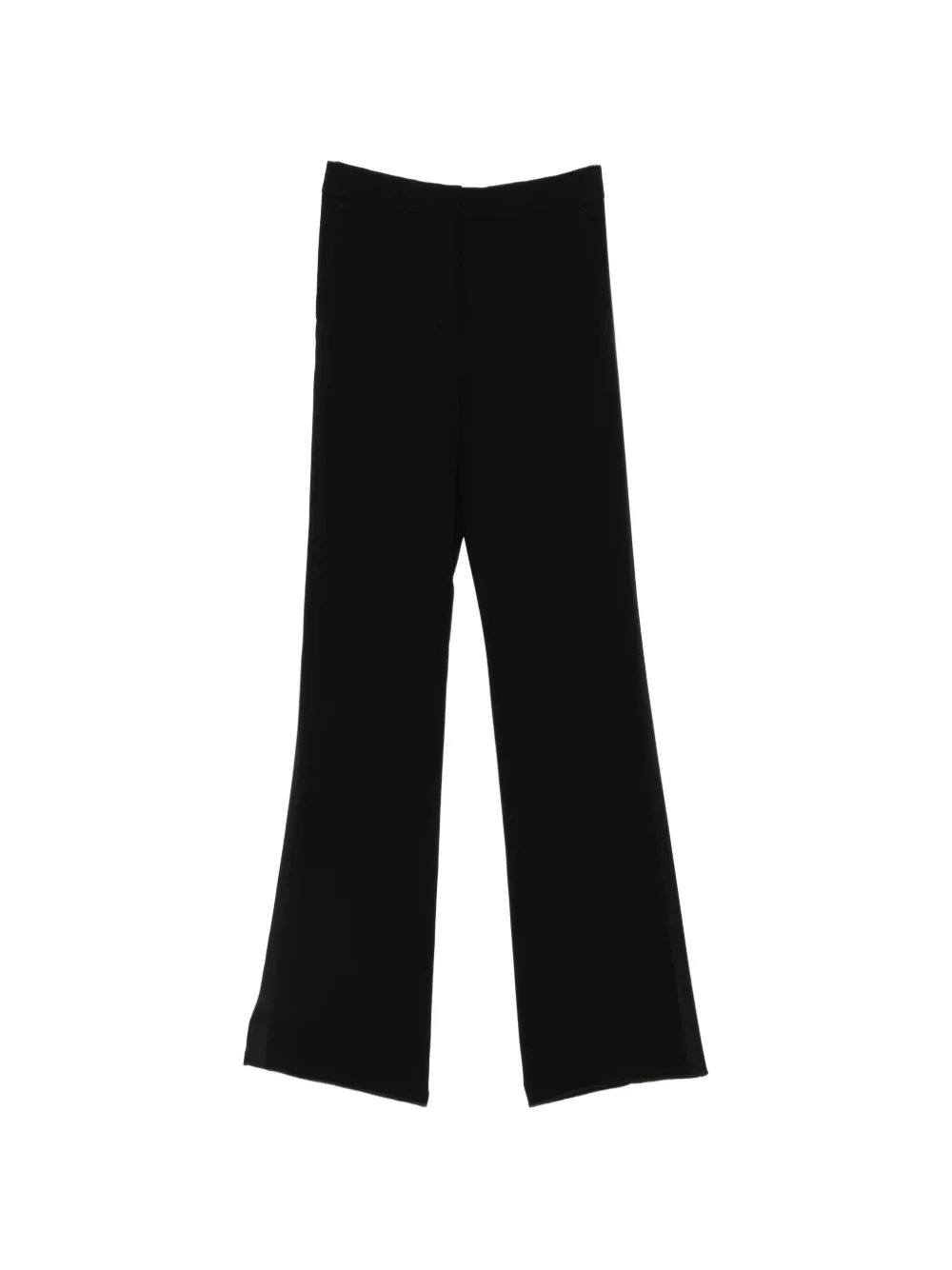 Max Mara concealed-fastening trousers - Schwarz