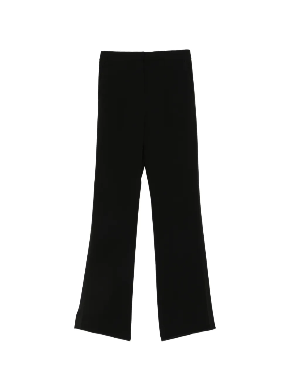 Max Mara concealed-fastening trousers - Nero