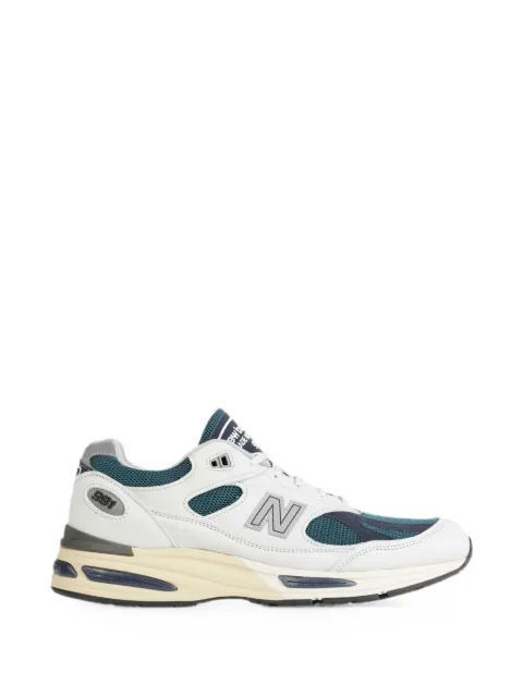 New Balance Made in UK 991v2 panelled leather sneakers