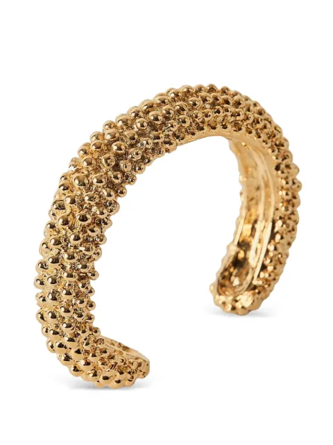 Paola Sighinolfi Royal textured cuff bracelet