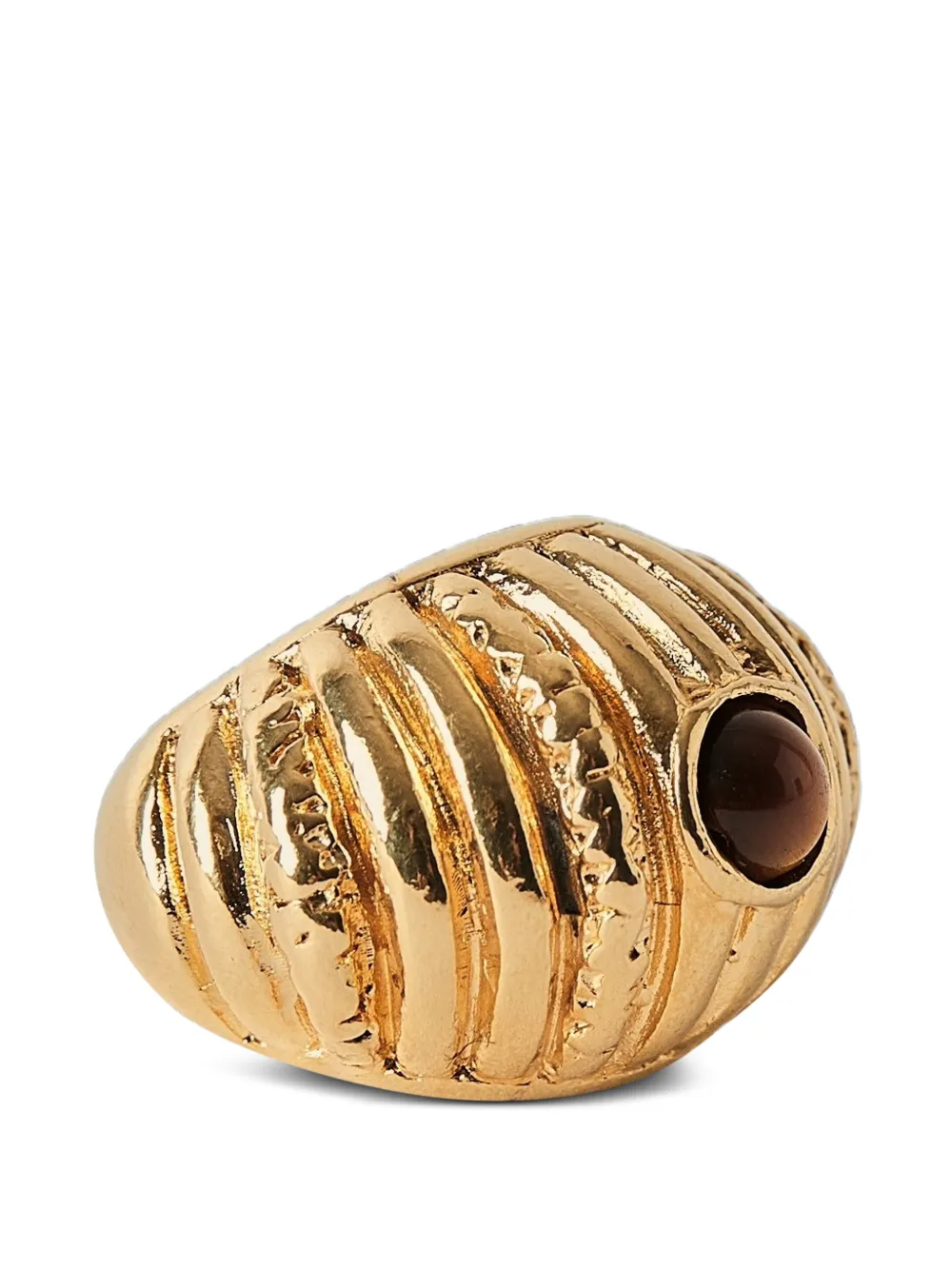 Paola Sighinolfi Reef tiger eye ring - Gold