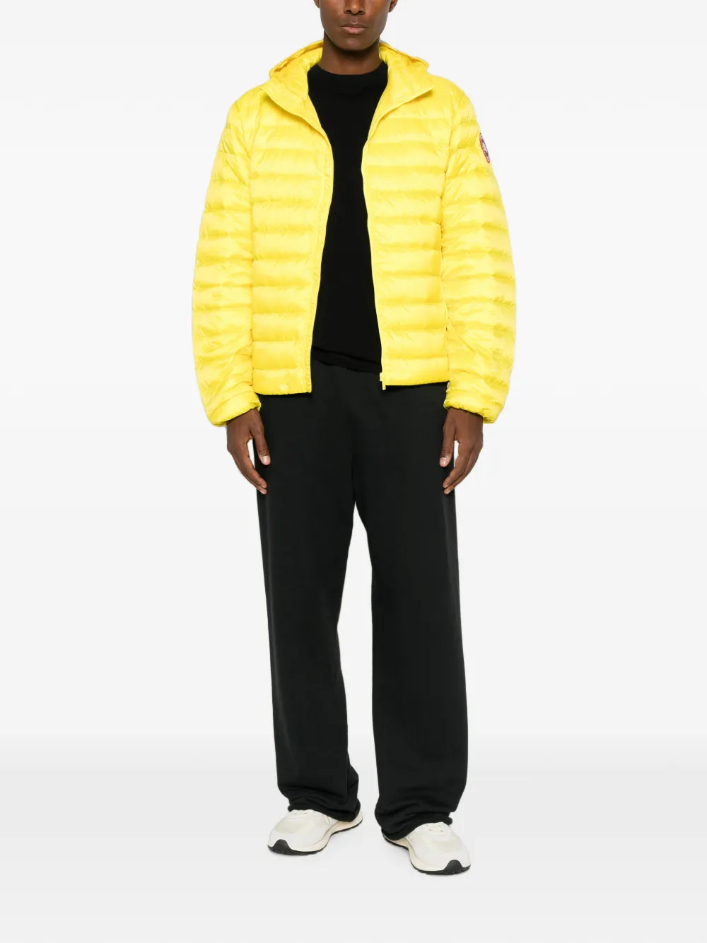 Canada Goose Stratus gewatteerd jack Geel