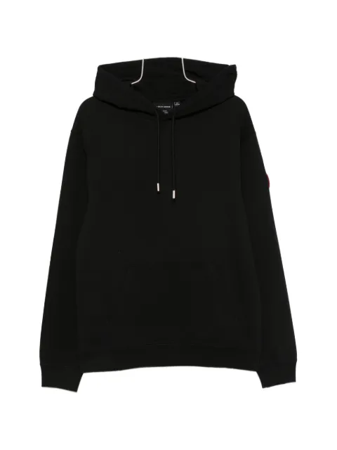 Canada Goose logo-patch drawstring hoodie