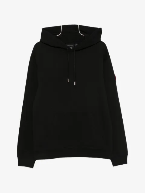 Canada Goose logo-patch drawstring hoodie