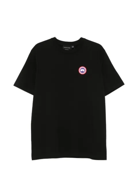 Canada Goose logo-patch T-shirt