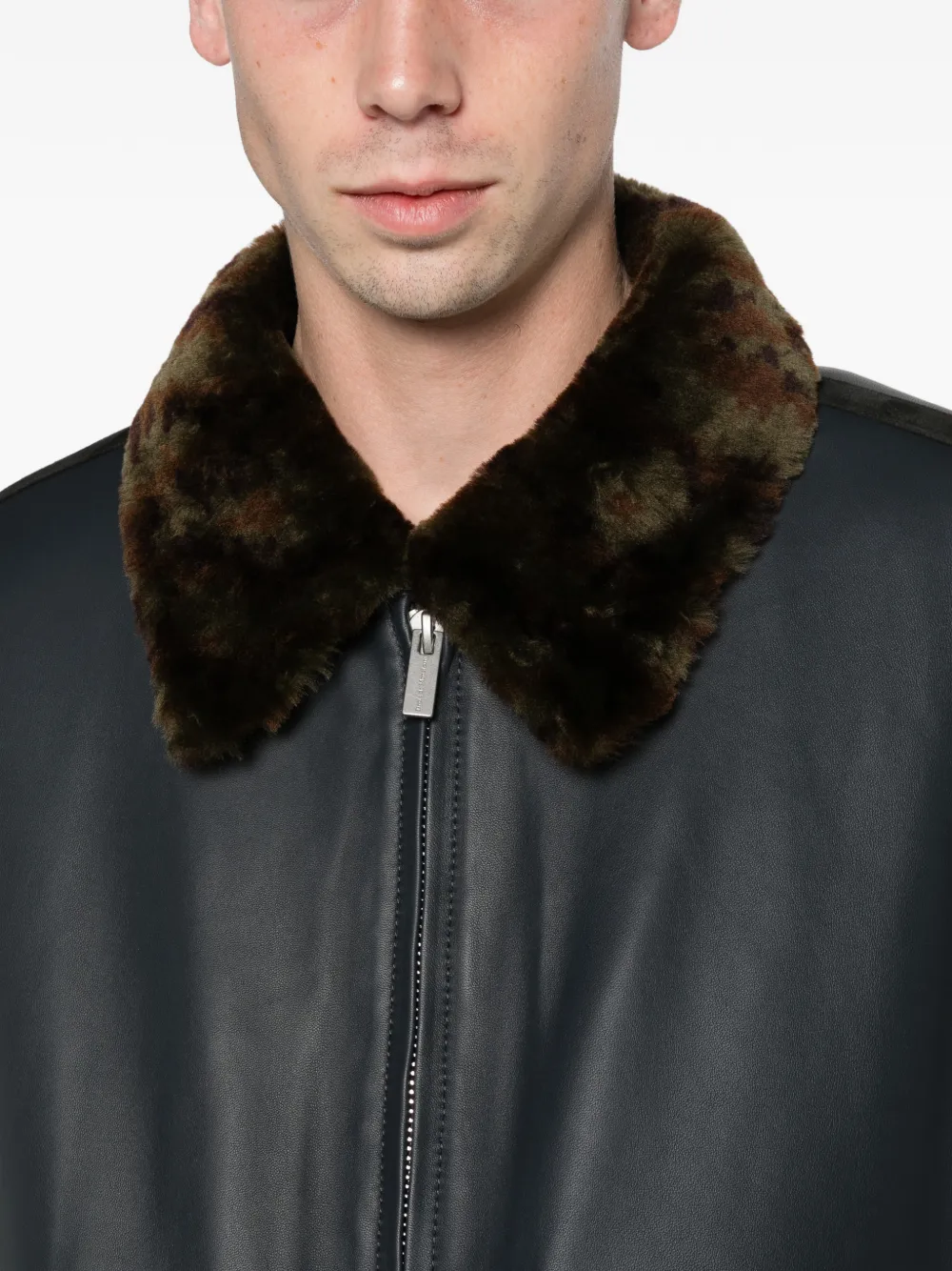Drôle De Monsieur aviator jacket Grijs