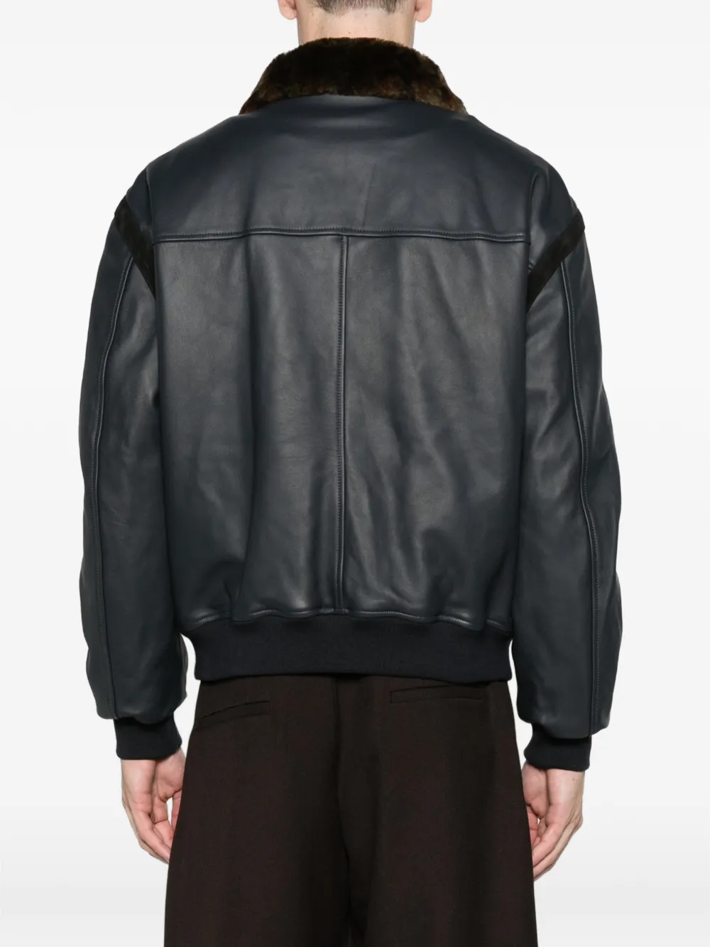 Drôle De Monsieur aviator jacket Grijs