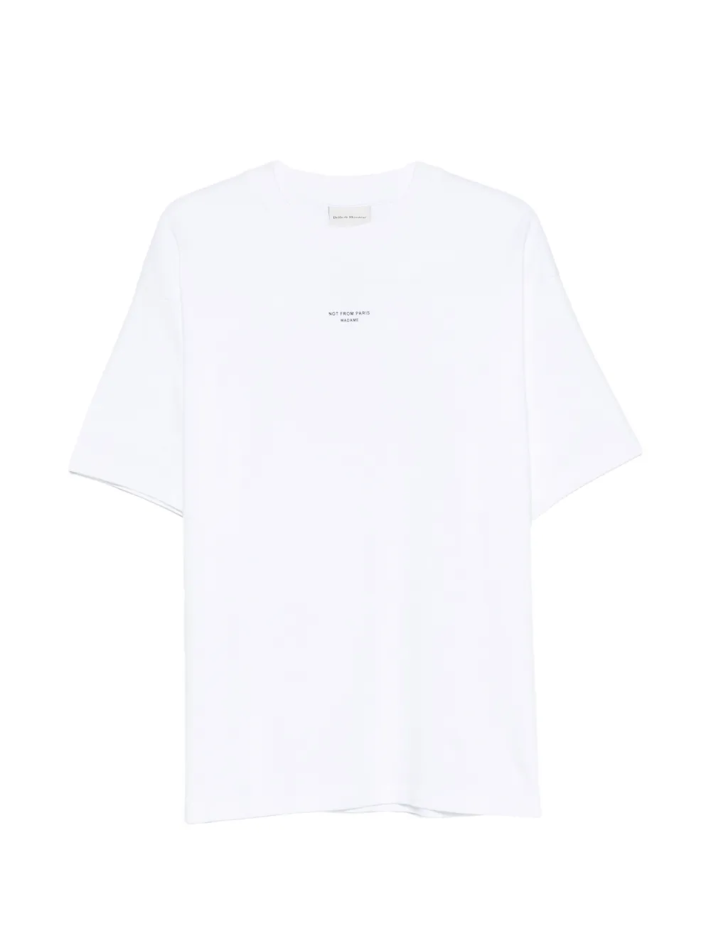 Drôle De Monsieur slogan-print T-shirt