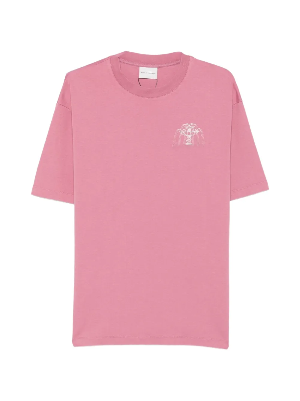 Drôle De Monsieur fountain-print T-shirt