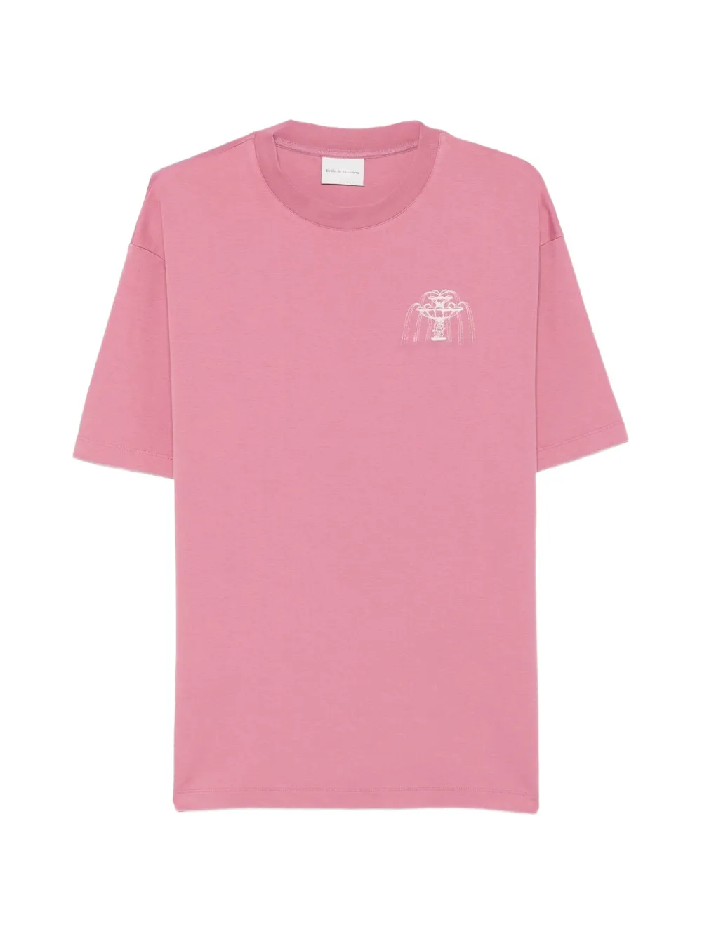 Drôle De Monsieur fountain-print T-shirt