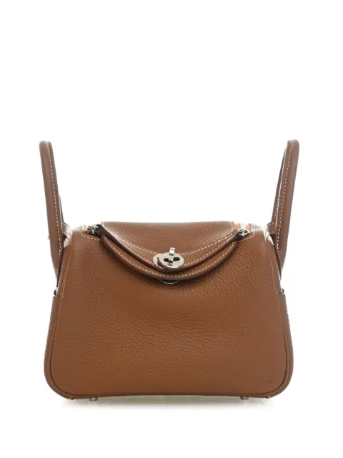Hermès Pre-Owned mini Clemence Lindy 20 satchel-taske fra 2025
