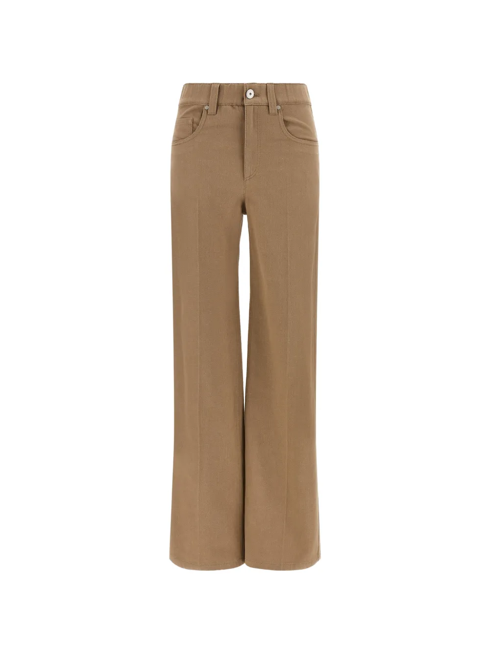 Brunello Cucinelli Monili detail straight-leg jeans - Toni neutri