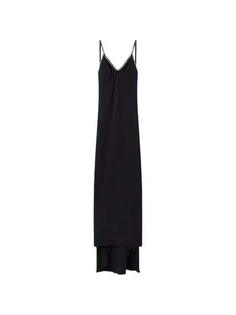 Stella McCartney vestido largo con detalles de cristal