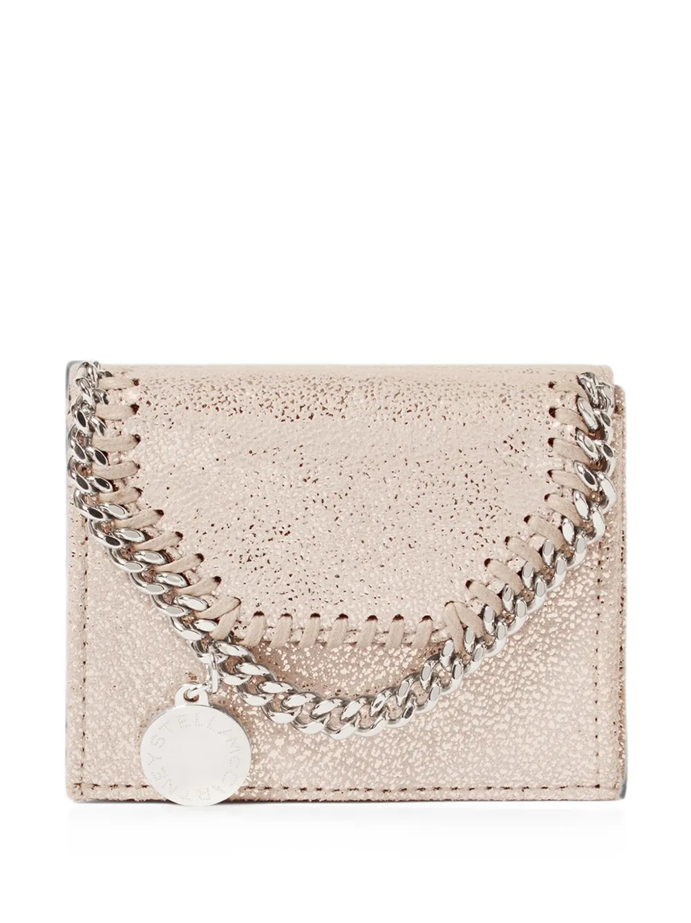 Stella McCartney Falabella trifold wallet - Nude