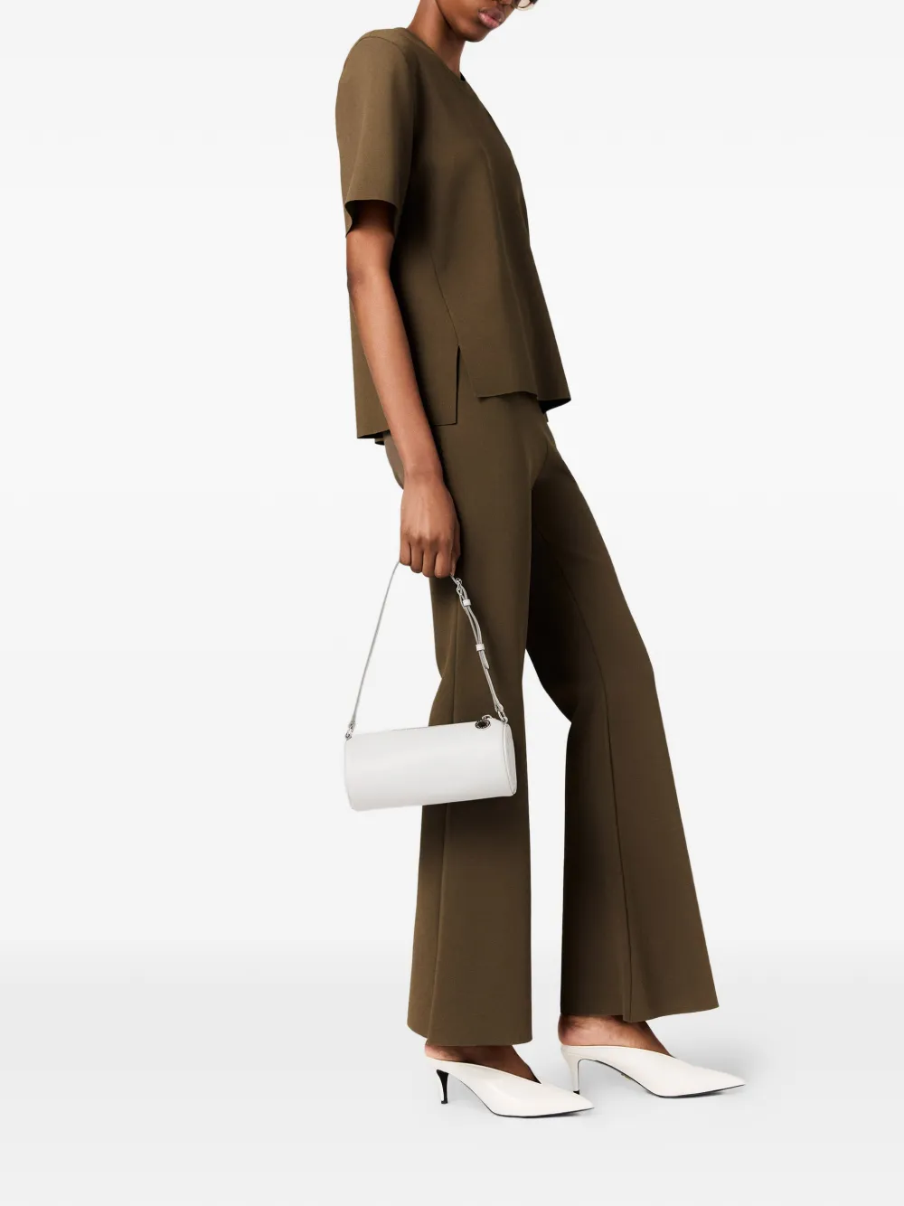 Stella McCartney Flared broek Groen