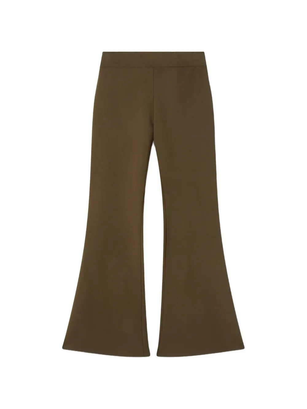 Stella Mccartney Flared Trousers In Brown