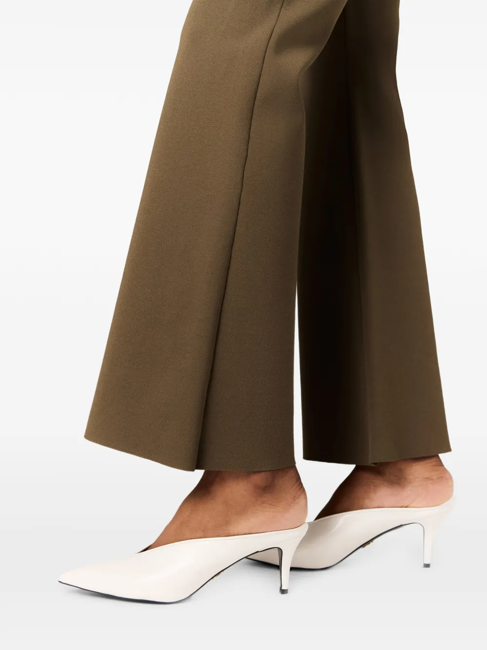 Stella McCartney Flared broek Groen