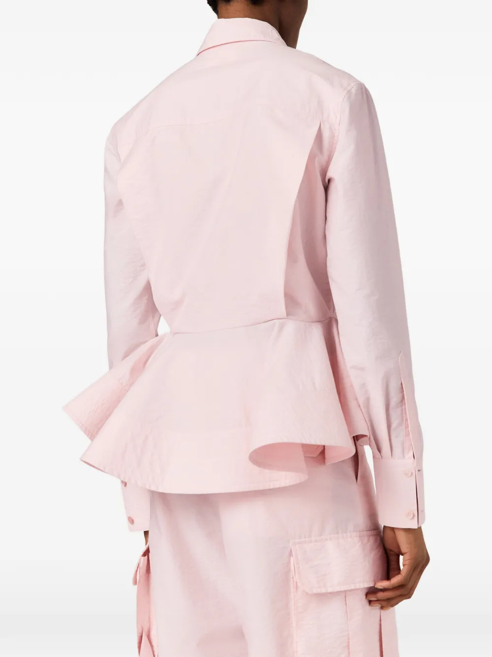Stella McCartney Peplum blouse Roze