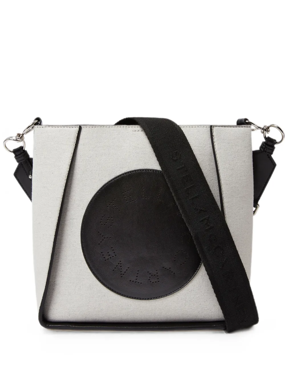 Stella McCartney logo shoulder bag - White