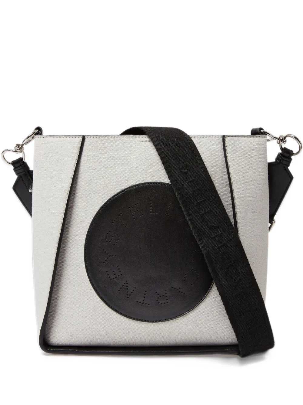 Stella McCartney logo shoulder bag - Bianco
