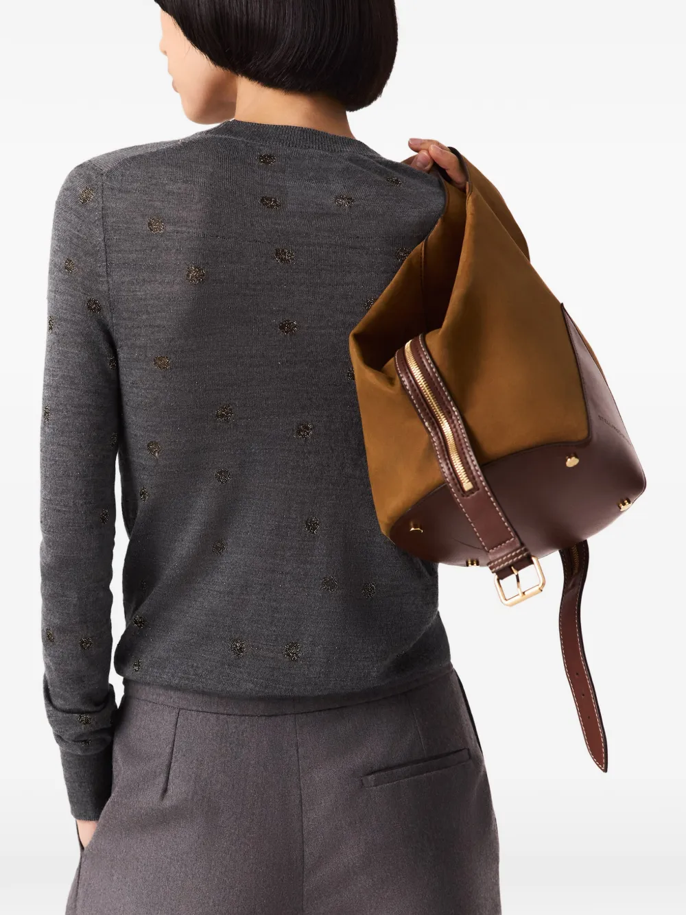 Stella McCartney Trui met geborduurde ster Grijs
