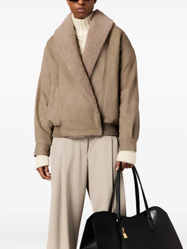 Stella McCartney ムートンスタイル ボンバージャケット