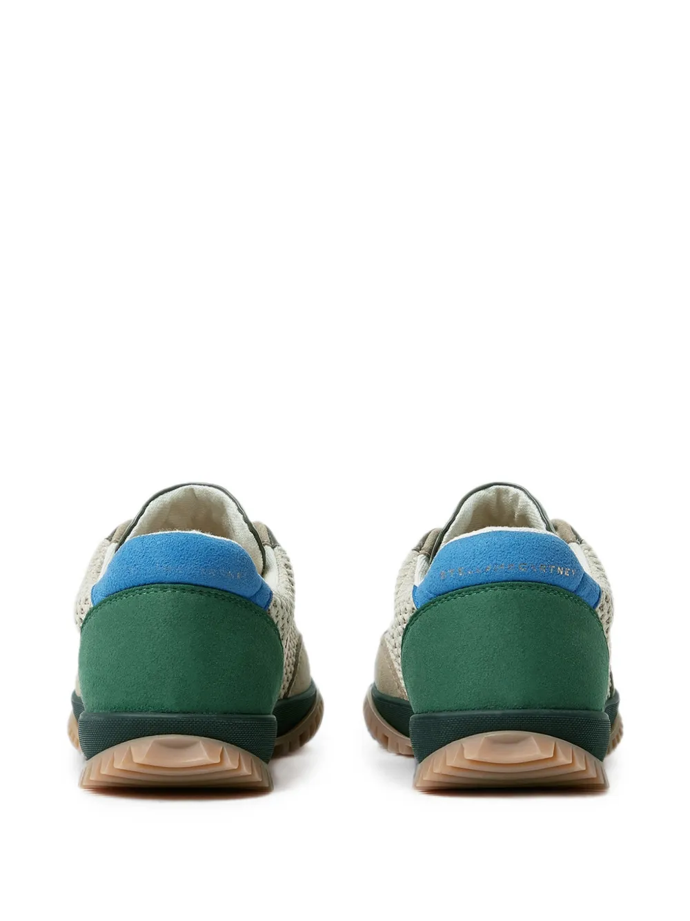 Stella McCartney Sneakers met mesh vlakken Beige
