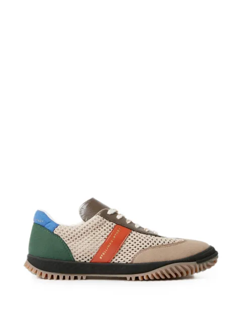 Stella McCartney baskets lacées à empiècements en résille