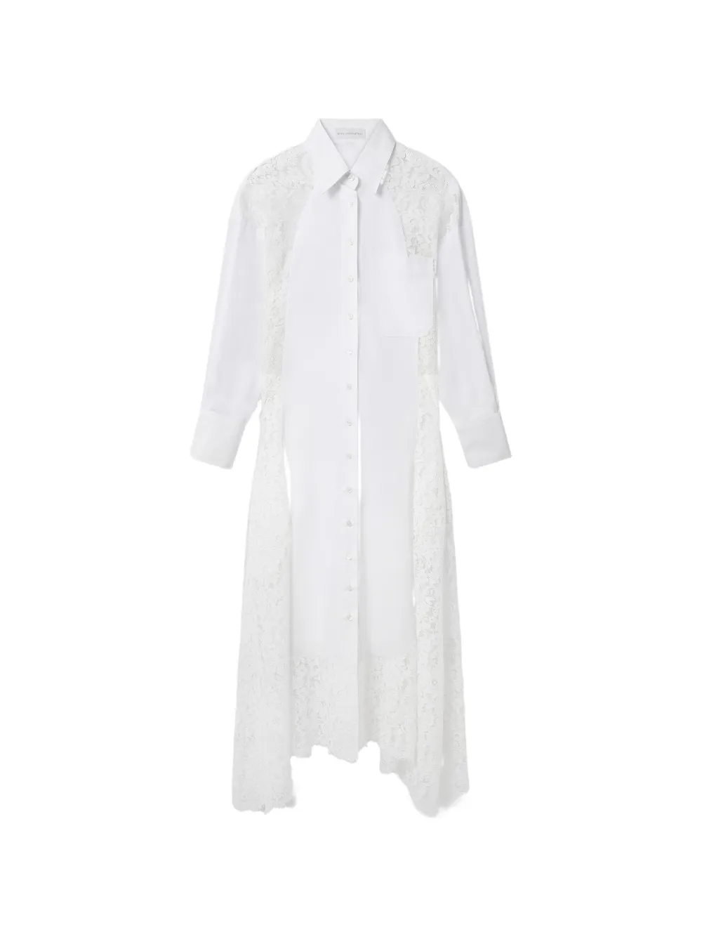 Stella McCartney Abito asimmetrico - Bianco