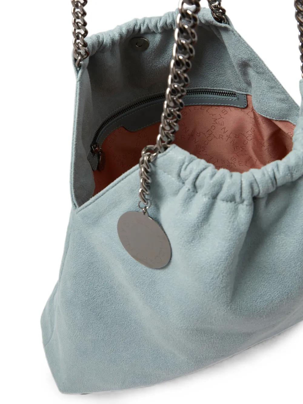 Stella McCartney Falabella schoudertas met schakelketting Blauw