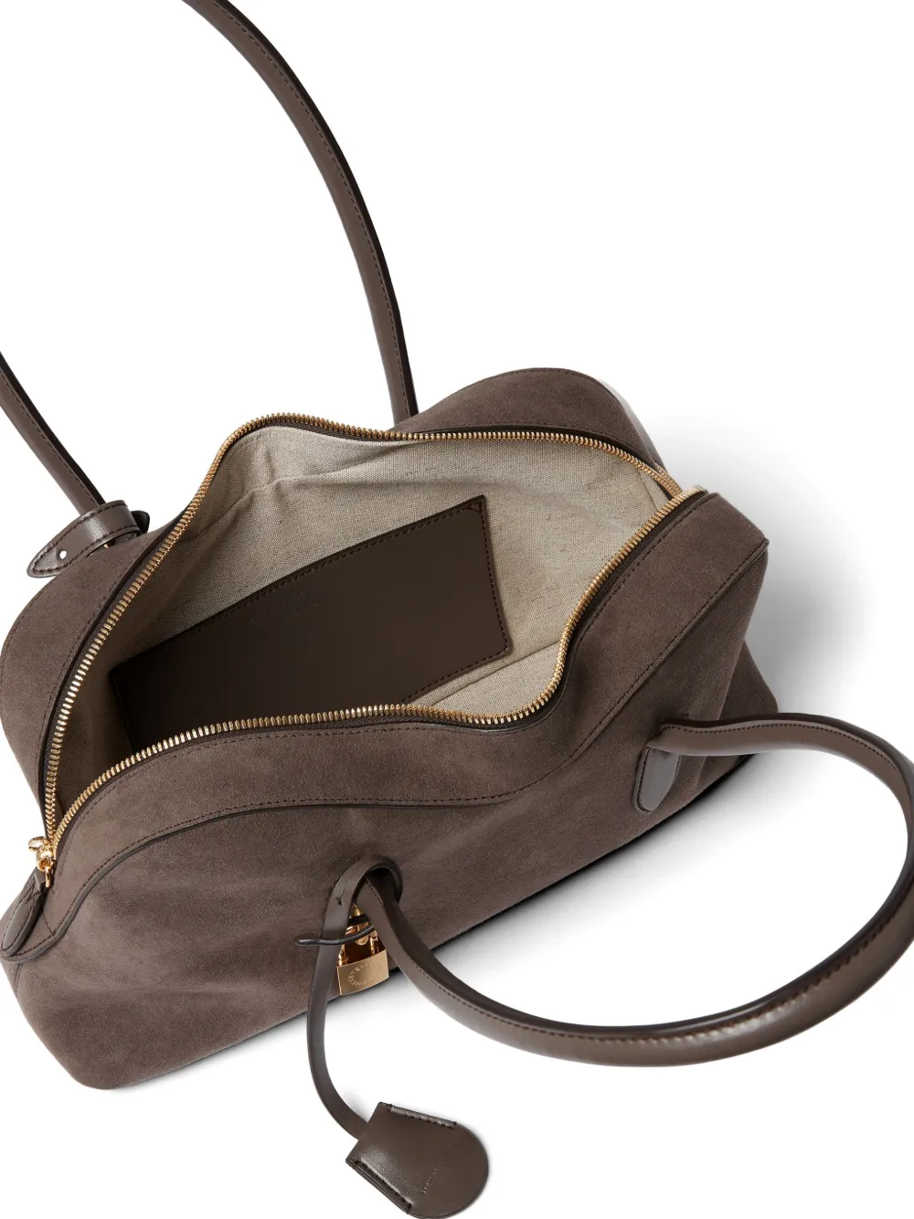 Stella McCartney Ryder shopper met hangslot-detail Bruin