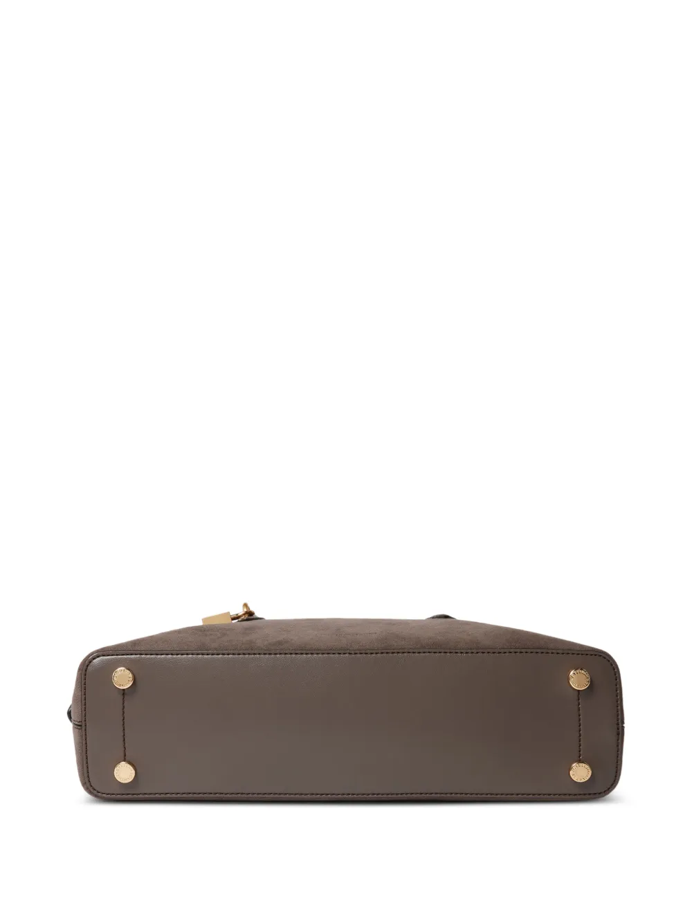 Stella McCartney Ryder shopper met hangslot-detail Bruin
