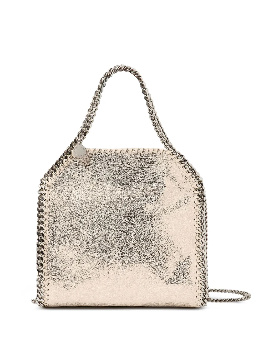 Stella McCartney Falabella metallic tote bag - Rosa