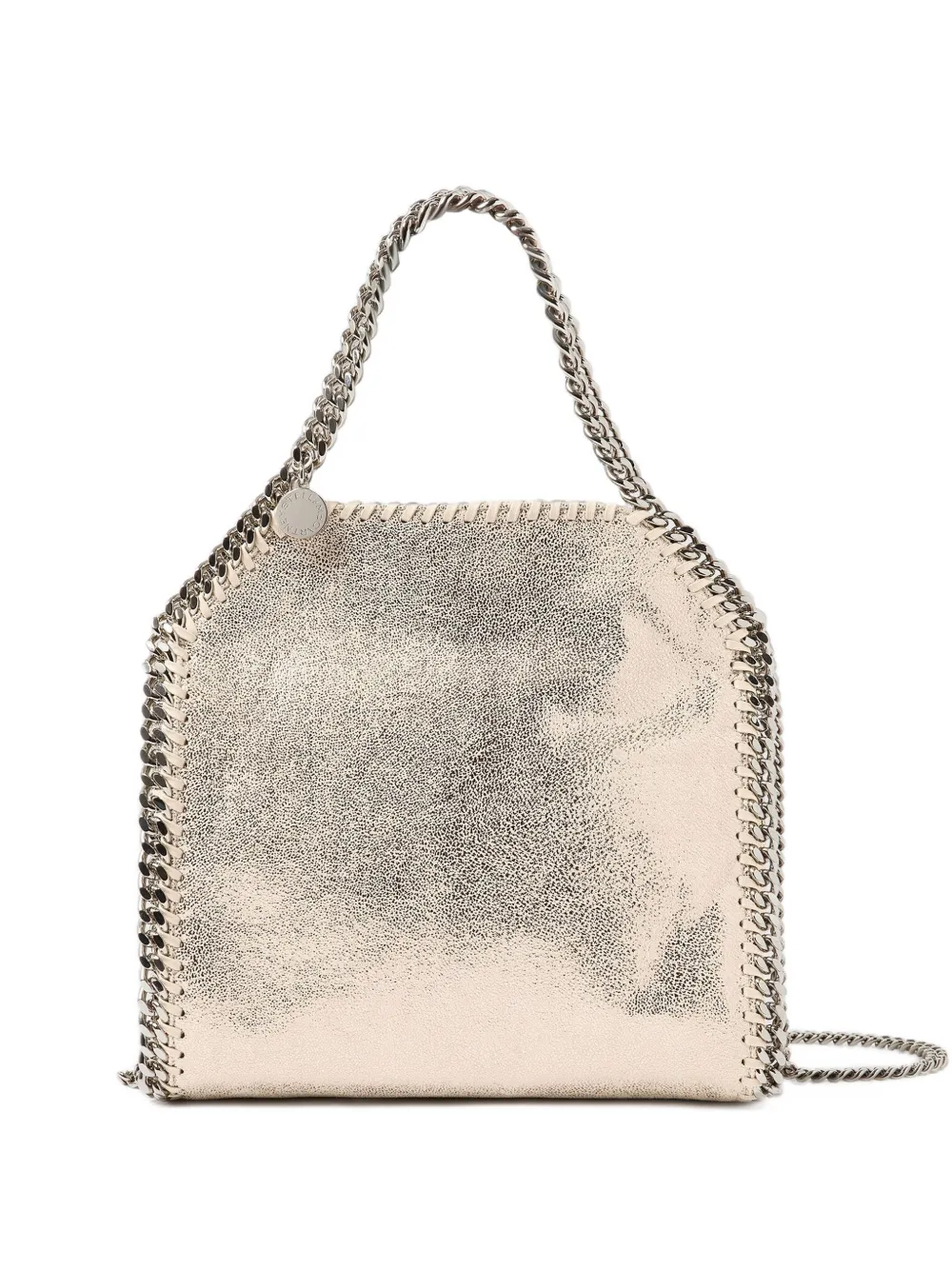 Stella McCartney Falabella metallic tote bag - Rosa