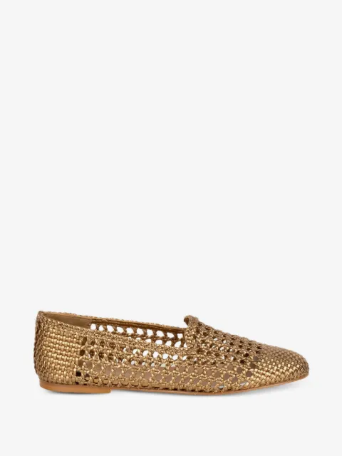 STATUS mocasines slip-on entretejidos