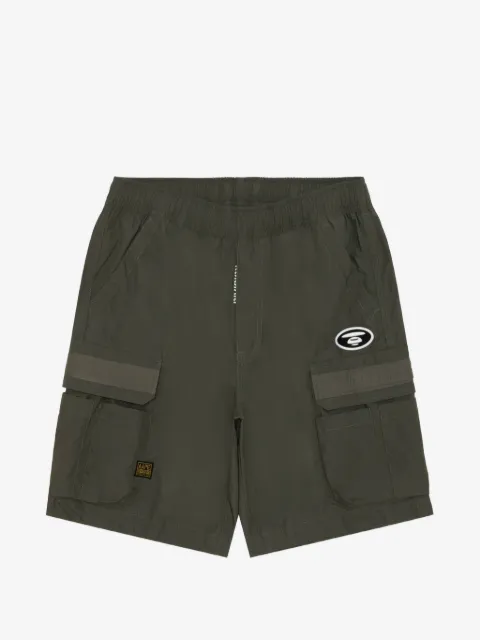 AAPE BY *A BATHING APE® short cargo à écusson à logo