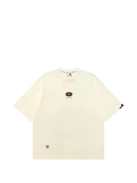 AAPE BY *A BATHING APE® logo-patch puff-print T-shirt
