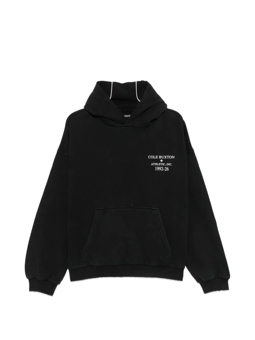 COLE BUXTON logo-print hoodie - Nero