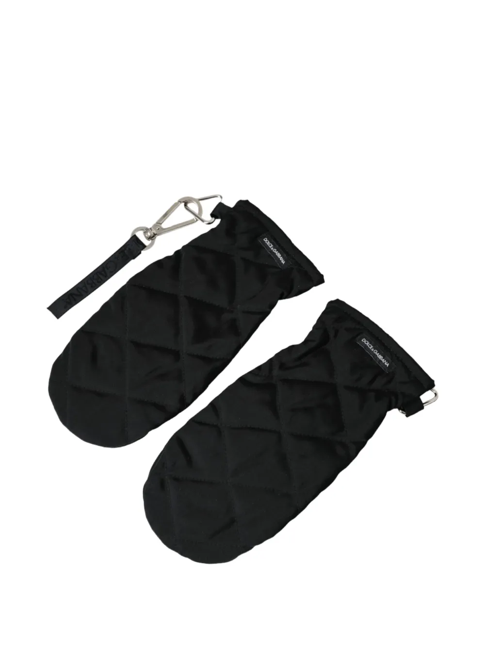 Dolce & Gabbana quilted mittens