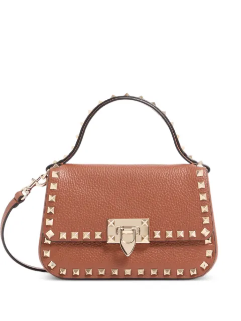 Valentino Garavani Kleine Rockstud Handtasche aus gekörntem Kalbsleder