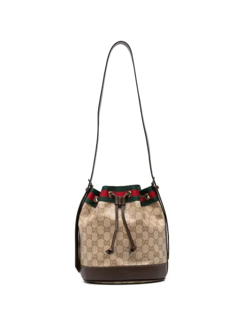 Gucci GG Supreme Web-stripe tote bag