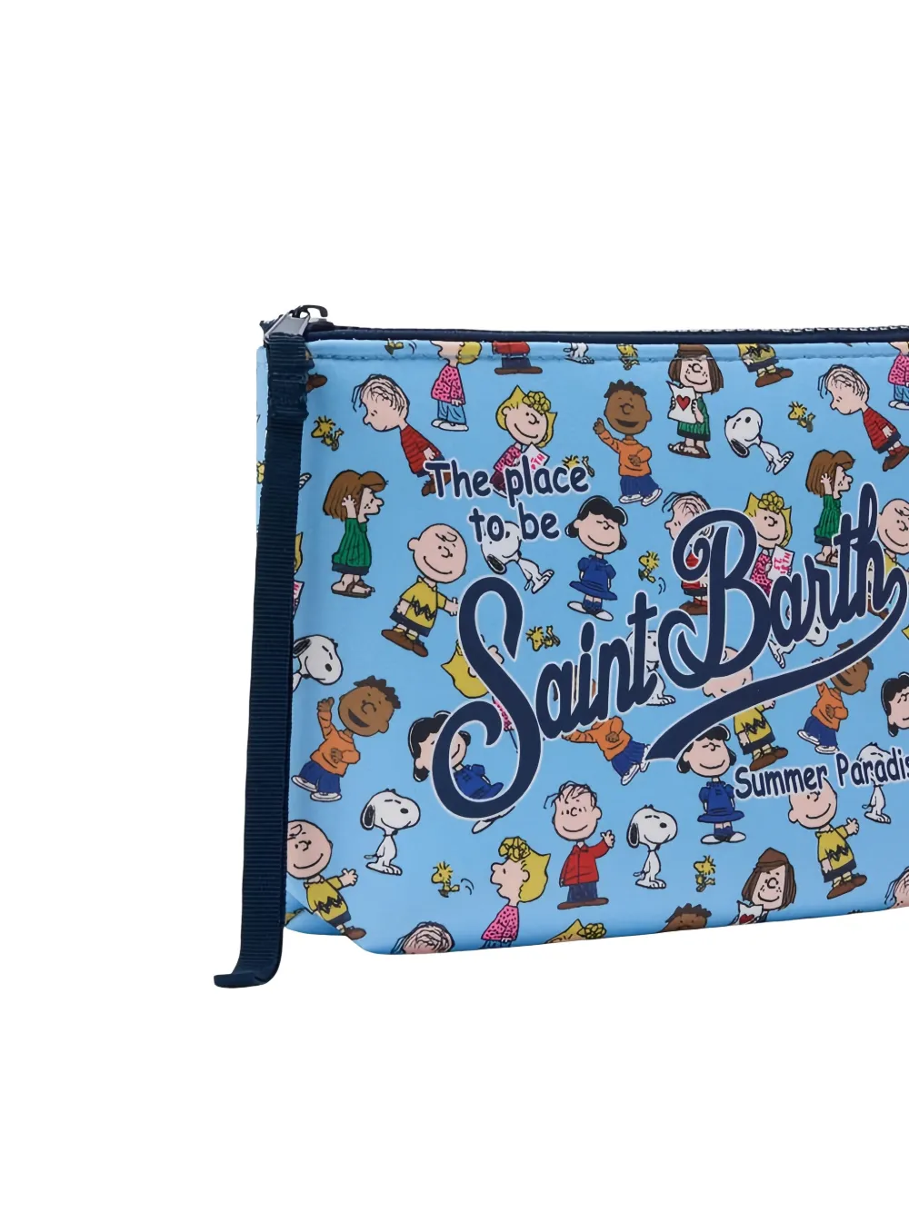 MC2 Saint Barth Aline Peanuts clutch Blauw