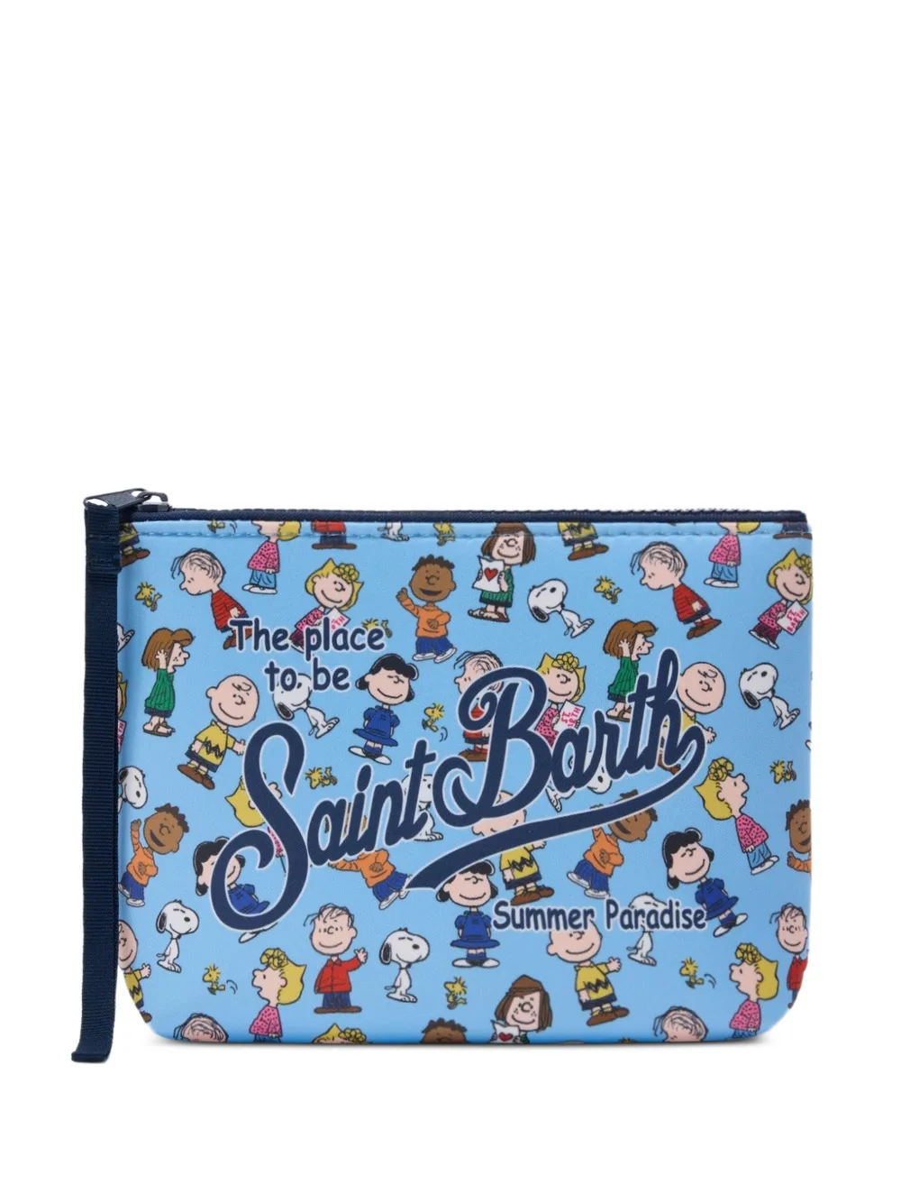 MC2 Saint Barth x Peanuts pochette Aline - Bleu
