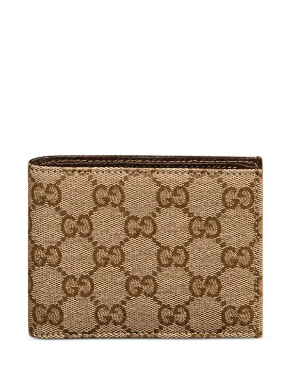 Gucci Essence Classic二つ折り財布 | ニュートラル | FARFETCH JP