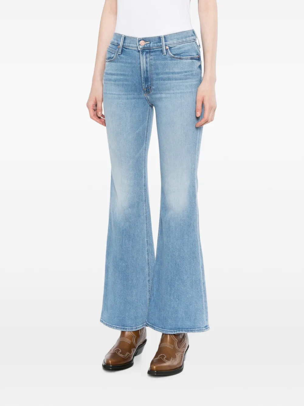 MOTHER Flared jeans Blauw