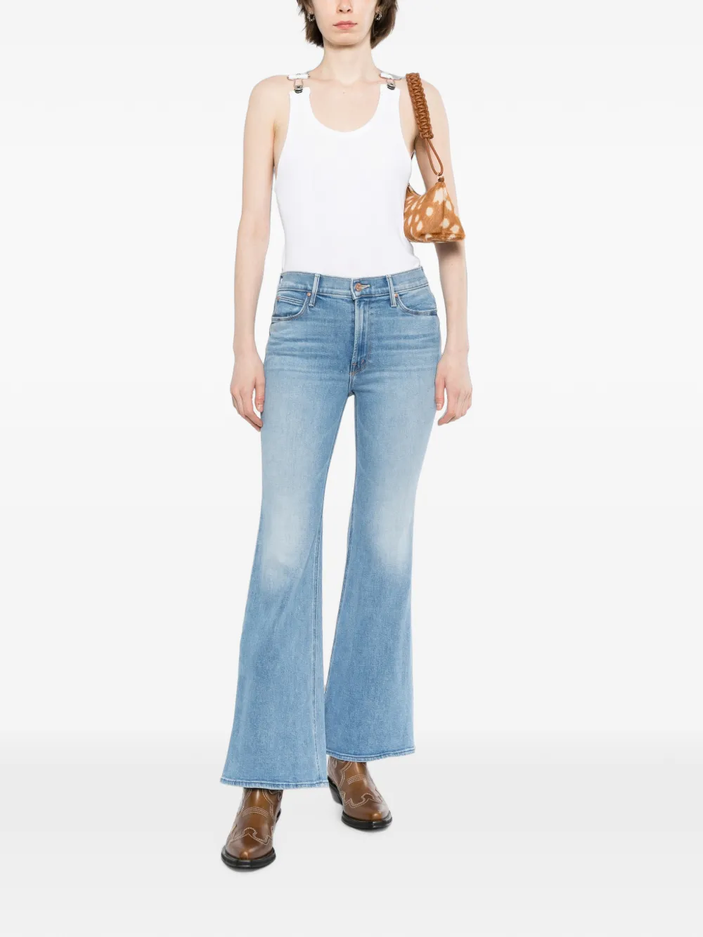 MOTHER Flared jeans Blauw