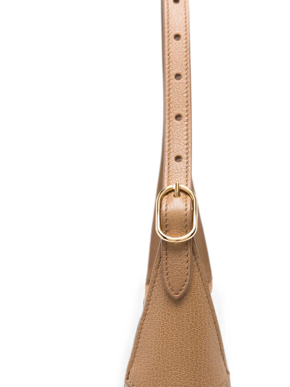 Gucci Jackie 1961 suède schoudertas Beige