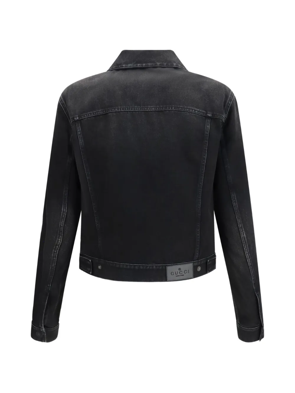 Gucci Jack met stonewashed-effect Zwart