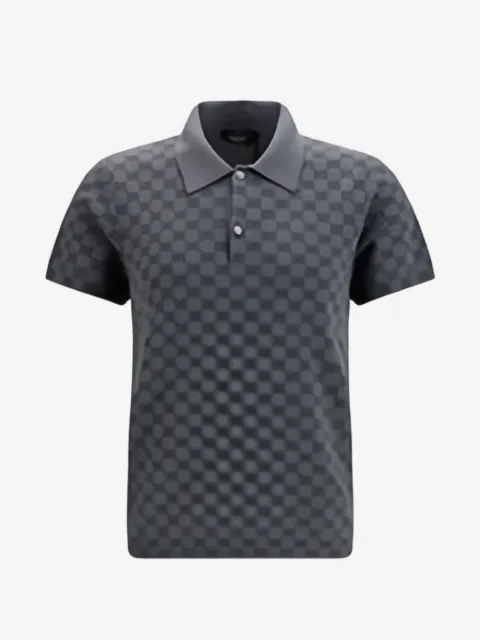 Gucci GG jacquard-knit polo shirt