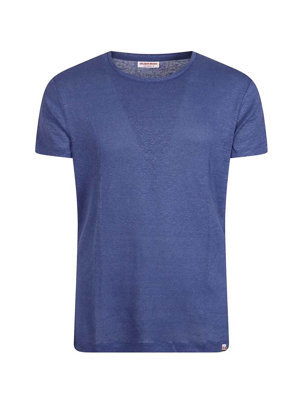 Orlebar Brown OB-T curved-hem T-shirt - Blu